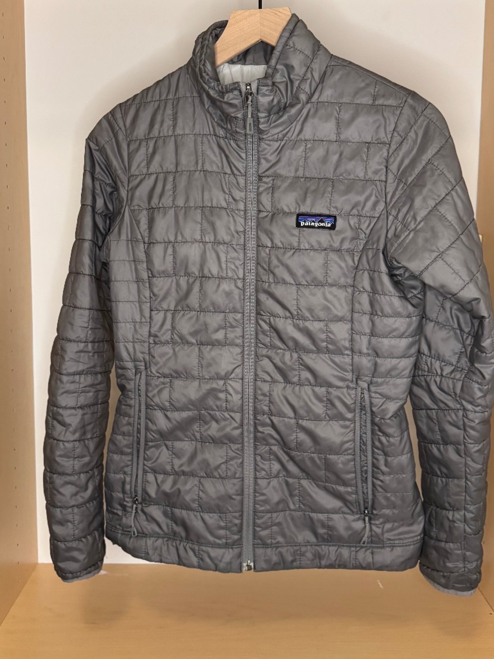 FLAWLESS Patagonia Nano Puff Jacket Gray STY84216 Women’s X Small
